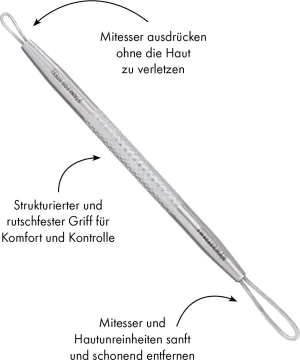 Bild 2 von Tweezerman No-Slip Skin Care Tool - Mittesserentferner