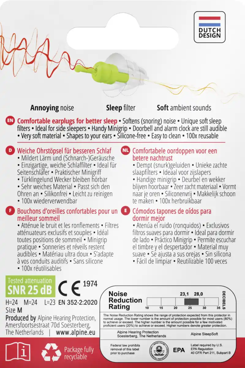 Bild 2 von Alpine SleepSoft Ohrenstöpsel