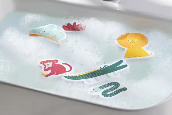 Bild 2 von IDEENWELT Badewannentiere Safari Tiere 15 tlg.