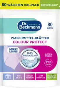 Dr. Beckmann Magic Leaves Waschmittel-Blätter Colour 80 WL