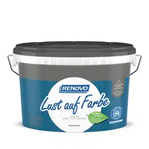 RENOVO Wand- und Deckenfarbe matt »Lust auf Farbe«, 2,5 l, ozeanreise