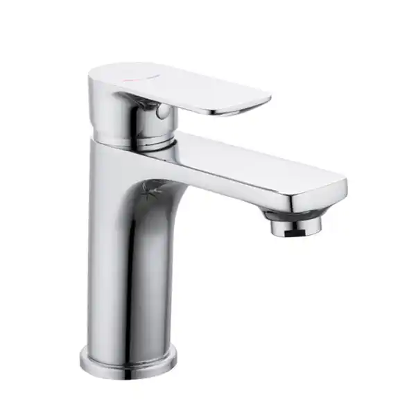 Bild 1 von WELLWATER Waschtisch-Einhebelmischer »Bozen«, Höhe: 152,4 mm, Messing/Zink, chromfarben
