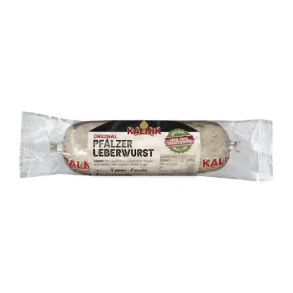 Bild 1 von KALNIK Original Pfälzer Leberwurst 150g