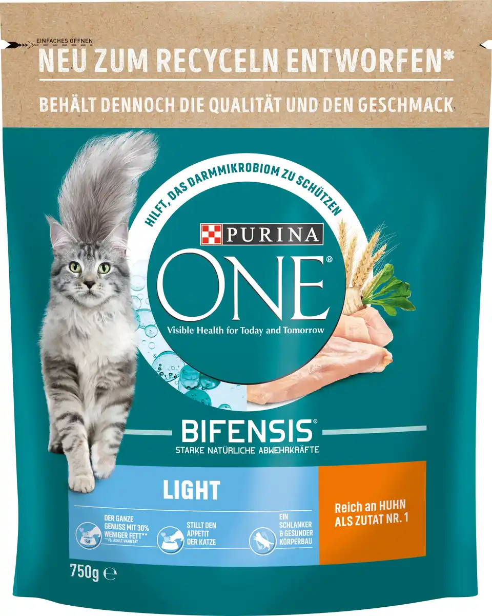 Bild 1 von Purina ONE Light reich an Huhn und Weizen 750 g