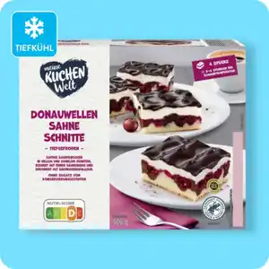 MEINE KUCHEN WELT Sahneschnitten, Donauwellen-Sahne-Schnitte