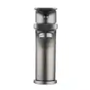 Bild 2 von WELLWATER Waschtisch-Einhebelmischer »Bozen«, Höhe: 152,4 mm, Messing/Zink, graphitfarben