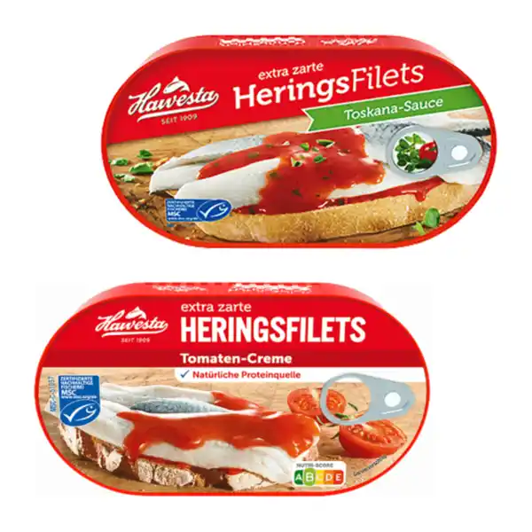 Bild 1 von HAWESTA Heringsfilets 200g