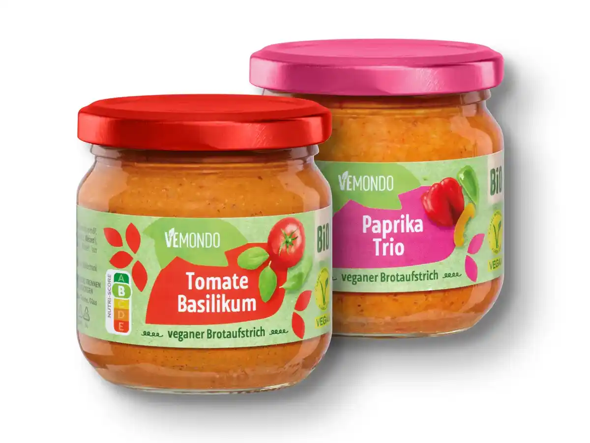 Bild 1 von Vemondo Bio Veganer Brotaufstrich,  180 g