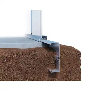 Mr. GARDENER Fundamentrahmen »Premium«, BxHxL: 2,33 x 0,12 x 2,17 m, für MG Premium Gewächshaus