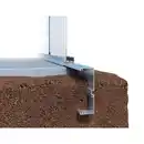 Bild 1 von Mr. GARDENER Fundamentrahmen »Premium«, BxHxL: 2,33 x 0,12 x 2,17 m, für MG Premium Gewächshaus