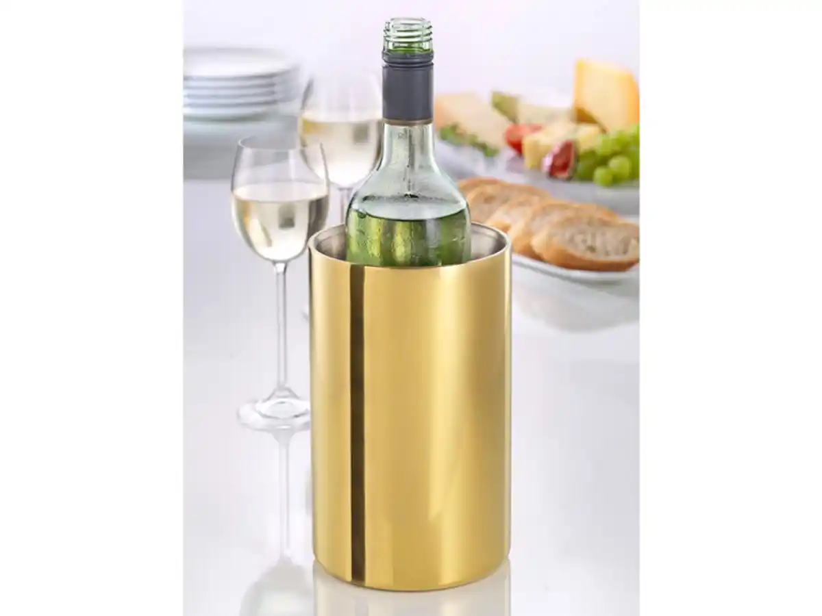 Bild 4 von Esmeyer Weinkühler/ Vase Edelstahl ca. 1,6l Fassungsvermögen