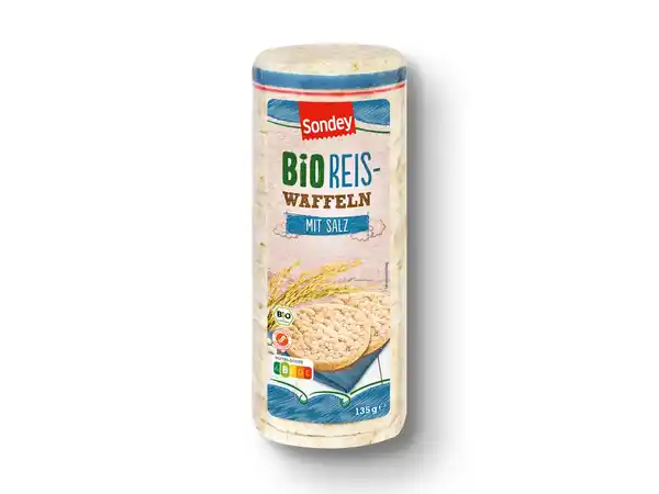 Bild 1 von Sondey Bio Reiswaffeln,  135 g
