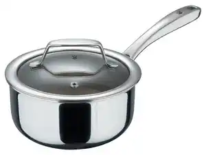 Masterpro by Roland Trettl Edelstahl-Stielkasserole GIRO 3, Ø 16 cm, mit Deckel