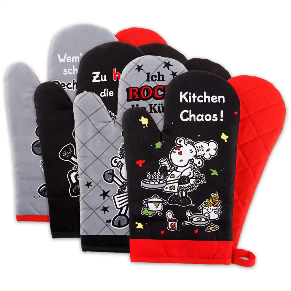 Bild 1 von Sheepworld Ofenhandschuhe 2er-Set