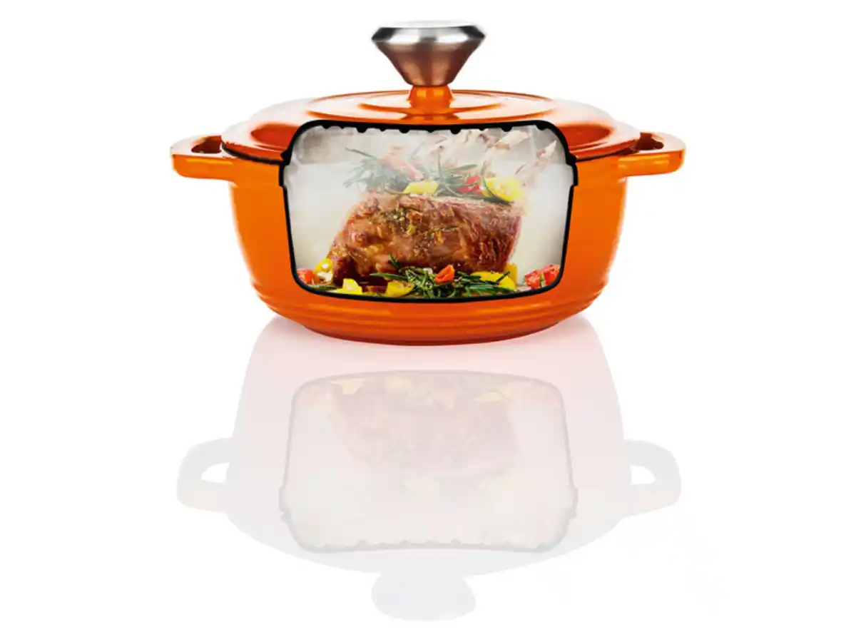 Bild 3 von ERNESTO® Gusseisen-Topf, Ø 16,8 cm