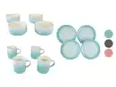 Bild 1 von ERNESTO® Geschirr-Set, Teller / Schüssel / Tassen, 12-teilig, Porzellan