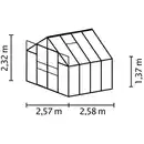 Bild 2 von Mr. GARDENER Gewächshaus » 6700/6 DT«, 6,7 m², Polycarbonat (PC), winterfest
