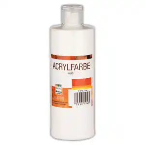 Createlli Acrylfarbe weiß
