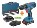 Bild 1 von Bosch Professional Akku-Schlagbohrschrauber GSB 18V-21 2 Ah inkl. 2x Akku