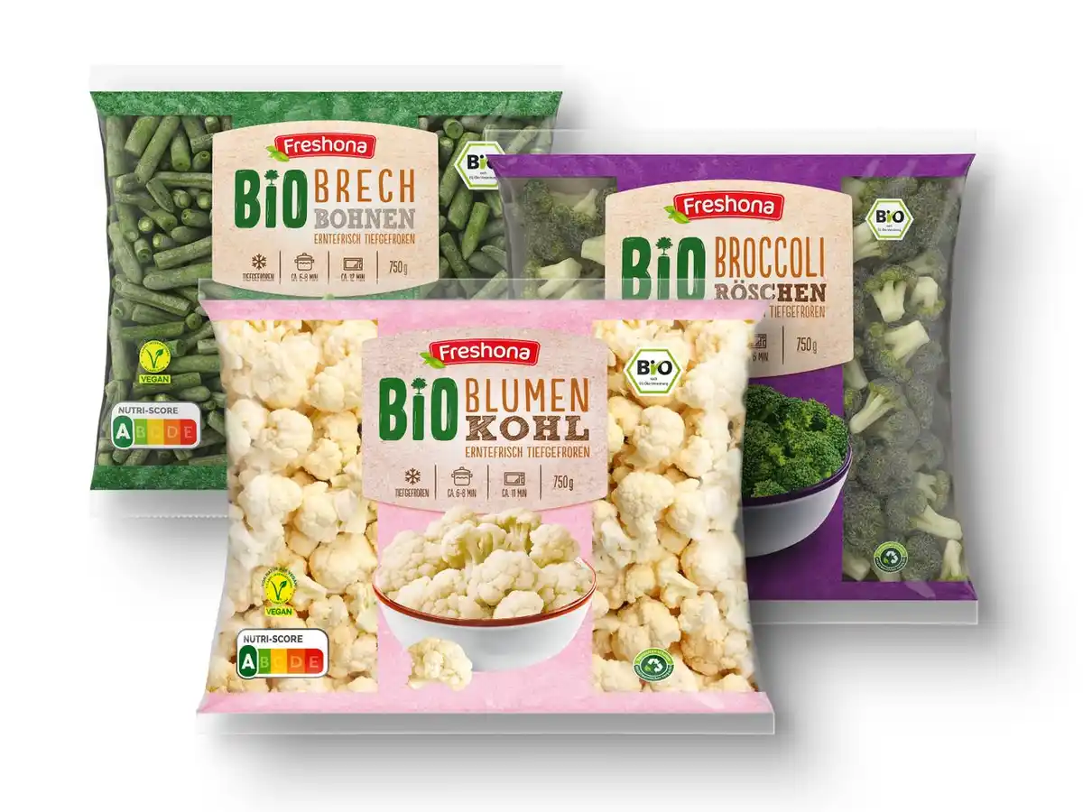 Bild 1 von Freshona Bio Gemüse,  750 g