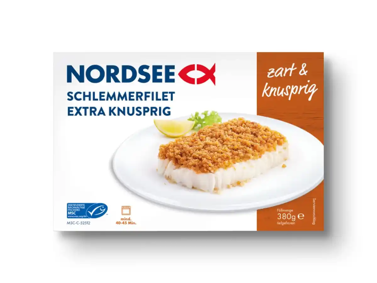 Bild 1 von Nordsee Schlemmerfilet/Fischstäbchen
