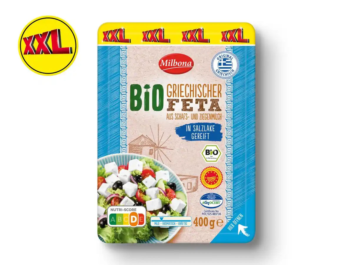 Bild 1 von Milbona Bio Feta,  400 g