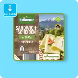 HOFBURGER Sandwich-Scheiben, versch. Sorten