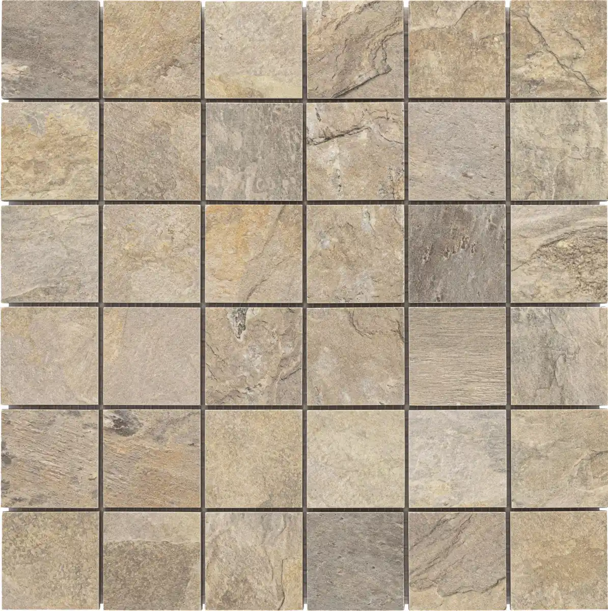Bild 1 von Mosaikfliese Stone Art 30 x 30 cm sand-beige Steinmaß: ca. 4,8 x 4,8 cm