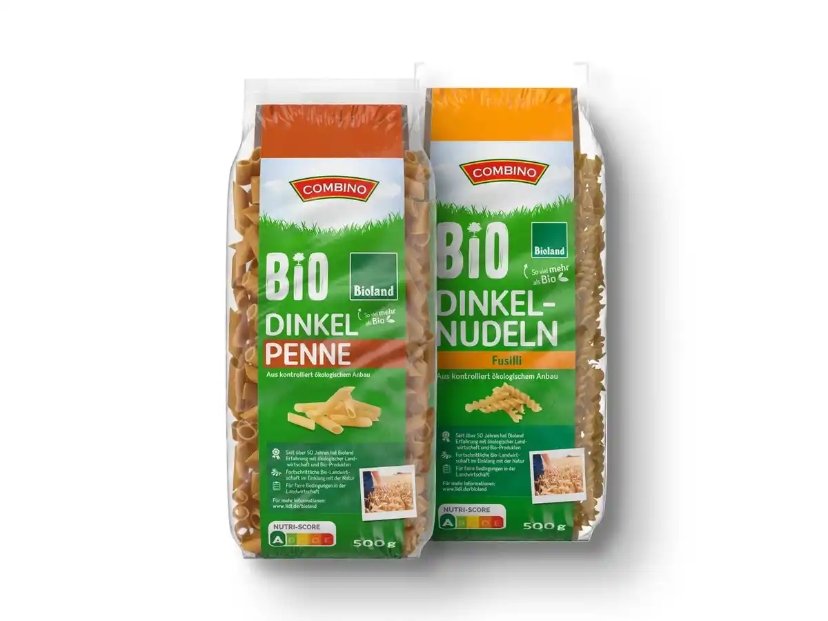 Bild 1 von Bioland Dinkel-Nudeln,  500 g