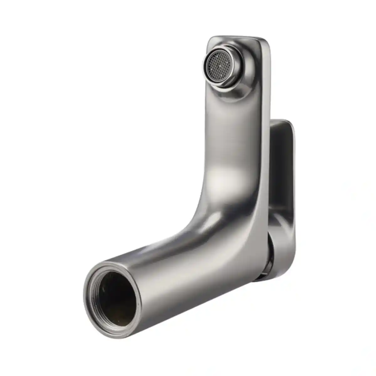 Bild 3 von WELLWATER Waschtisch-Einhebelmischer »Bozen«, Höhe: 152,4 mm, Messing/Zink, graphitfarben