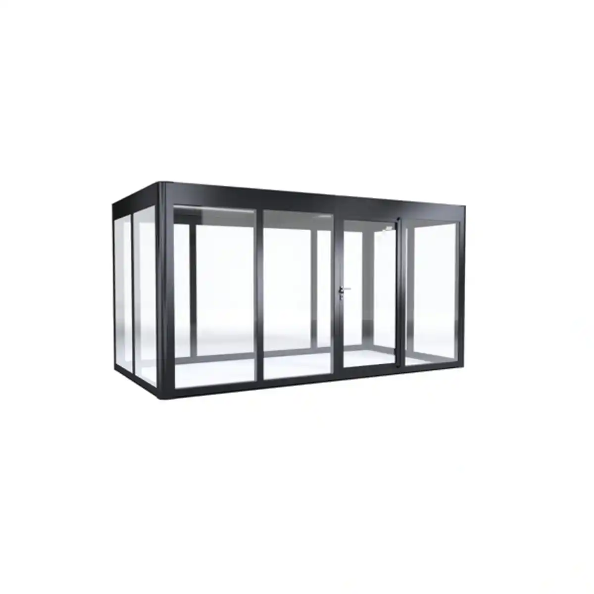 Bild 2 von SunElements Gewächshaus »SunGarden Infinity 4.2«, BxHxT: 443 x 229 x 233 cm, anthrazit-metallic