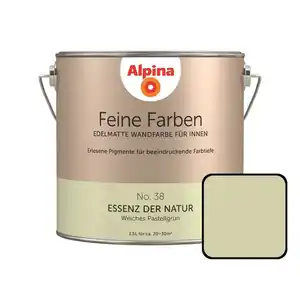 Alpina Feine Farben No. 38 Essenz der Natur 2,5 L weiches pastellgrün edelmatt