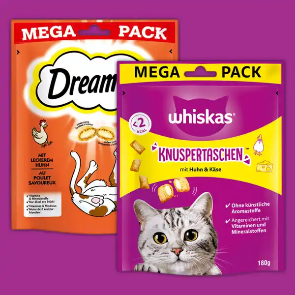 Bild 1 von Whiskas/Dreamies Snacks XXL