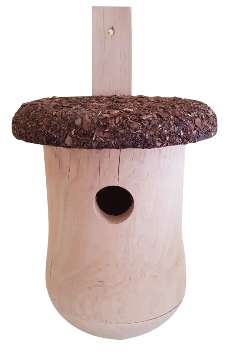 Bild 1 von Nistkasten Kiefernholz natur/braun LxH: 22/30xD=18 cm