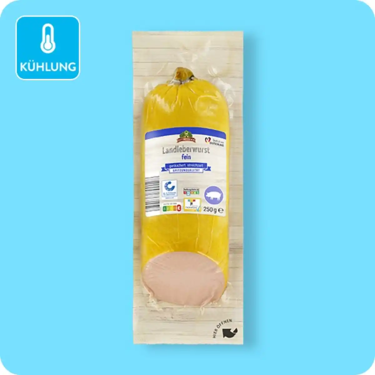 Bild 1 von GUT DREI EICHEN Landleberwurst, versch. Sorten