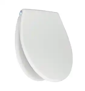 Primaster WC-Sitz mit Absenkautomatik Dallas weiß und LED