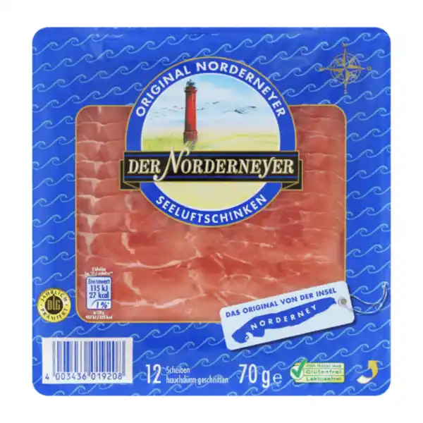 Bild 3 von DER NORDERNEYER Seeluftschinken 70g