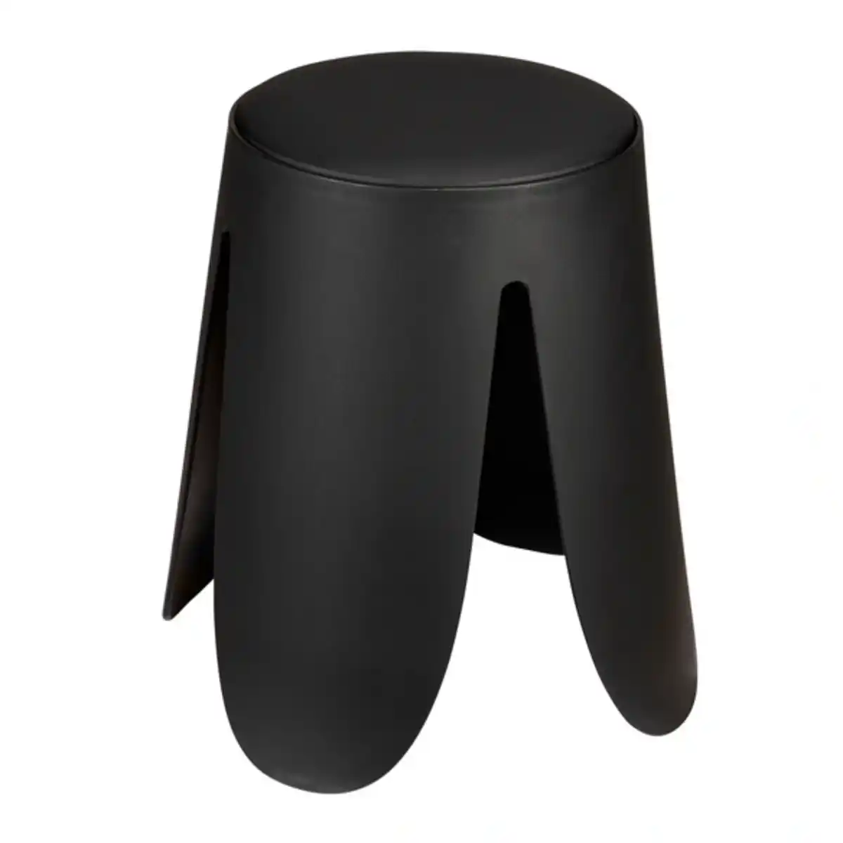 Bild 1 von WENKO Badhocker, Comiso, schwarz matt