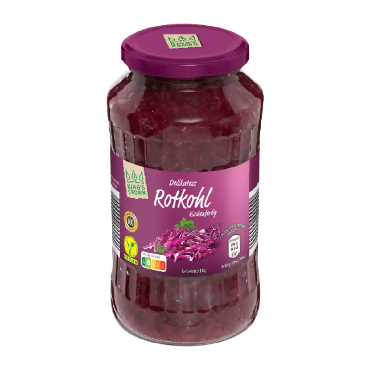 Bild 1 von KING’S CROWN Rotkohl 720ml