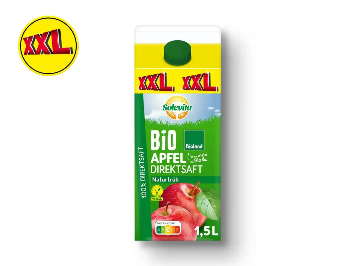 Bild 1 von Bioland Apfelsaft naturtrüb
