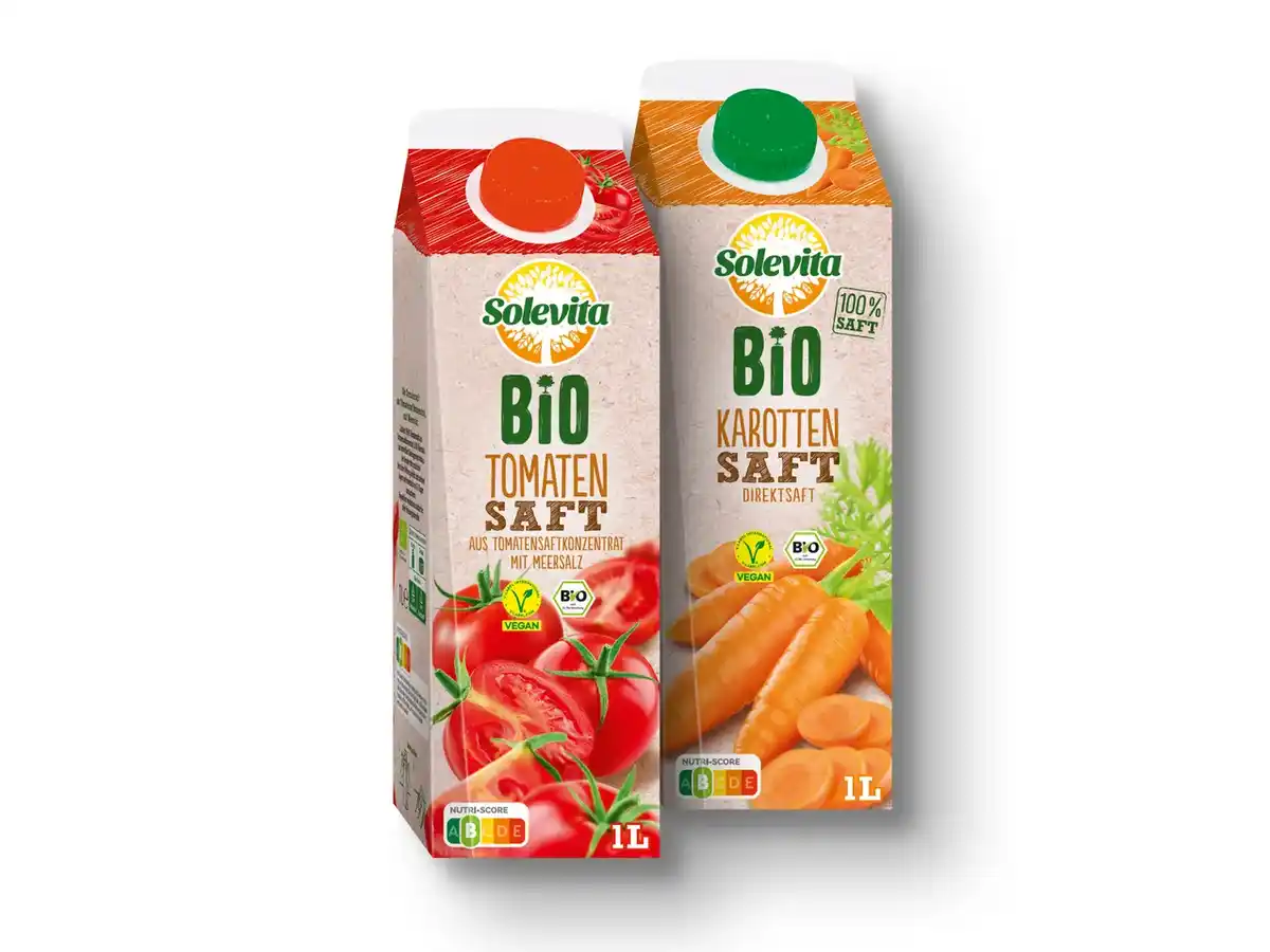 Bild 1 von Solevita Bio Gemüsesaft,  1 l