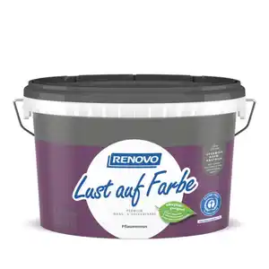 RENOVO Wand- und Deckenfarbe matt »Lust auf Farbe«, pflaumenmus