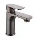 Bild 1 von WELLWATER Waschtisch-Einhebelmischer »Bozen«, Höhe: 152,4 mm, Messing/Zink, graphitfarben