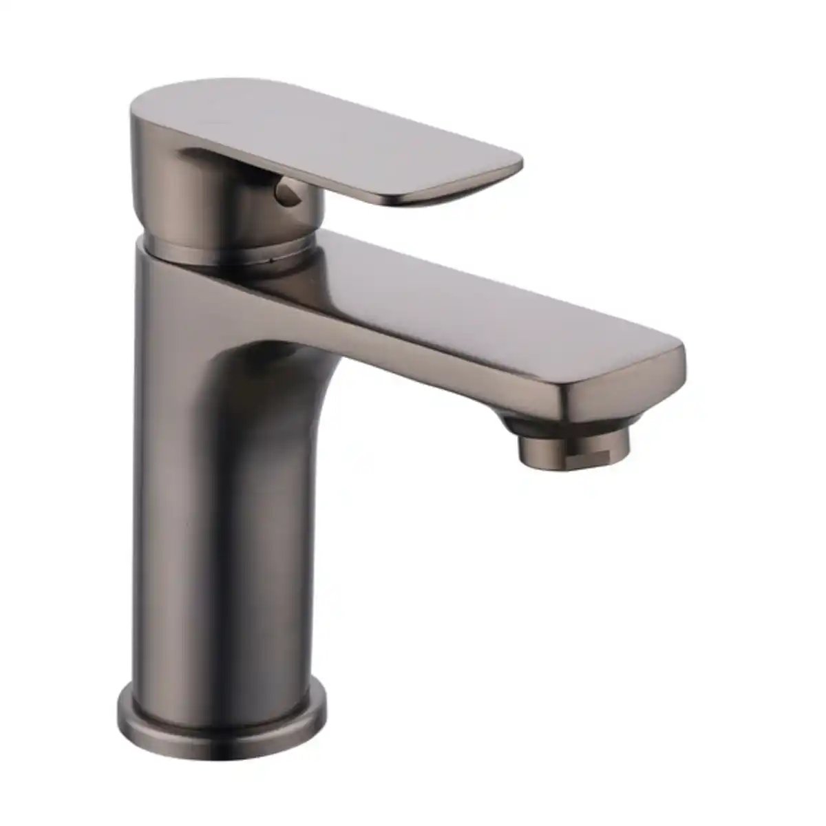 Bild 1 von WELLWATER Waschtisch-Einhebelmischer »Bozen«, Höhe: 152,4 mm, Messing/Zink, graphitfarben