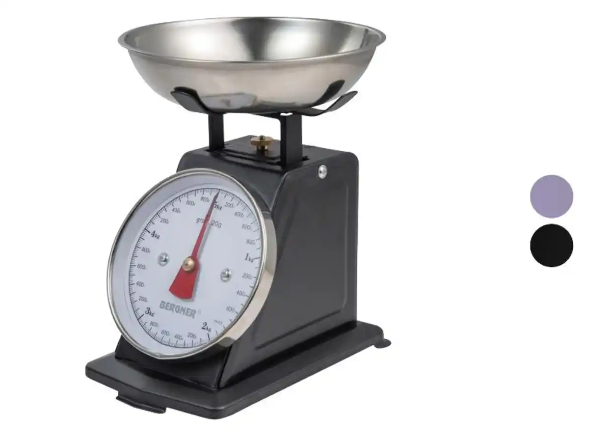 Bild 1 von Bergner 5-kg Küchenwaage Retro