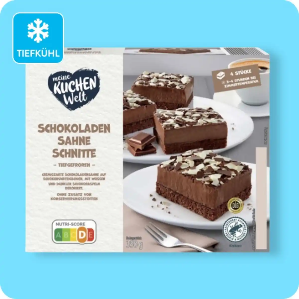 Bild 1 von MEINE KUCHEN WELT Sahneschnitten, Schokoladen-Sahne-Schnitte