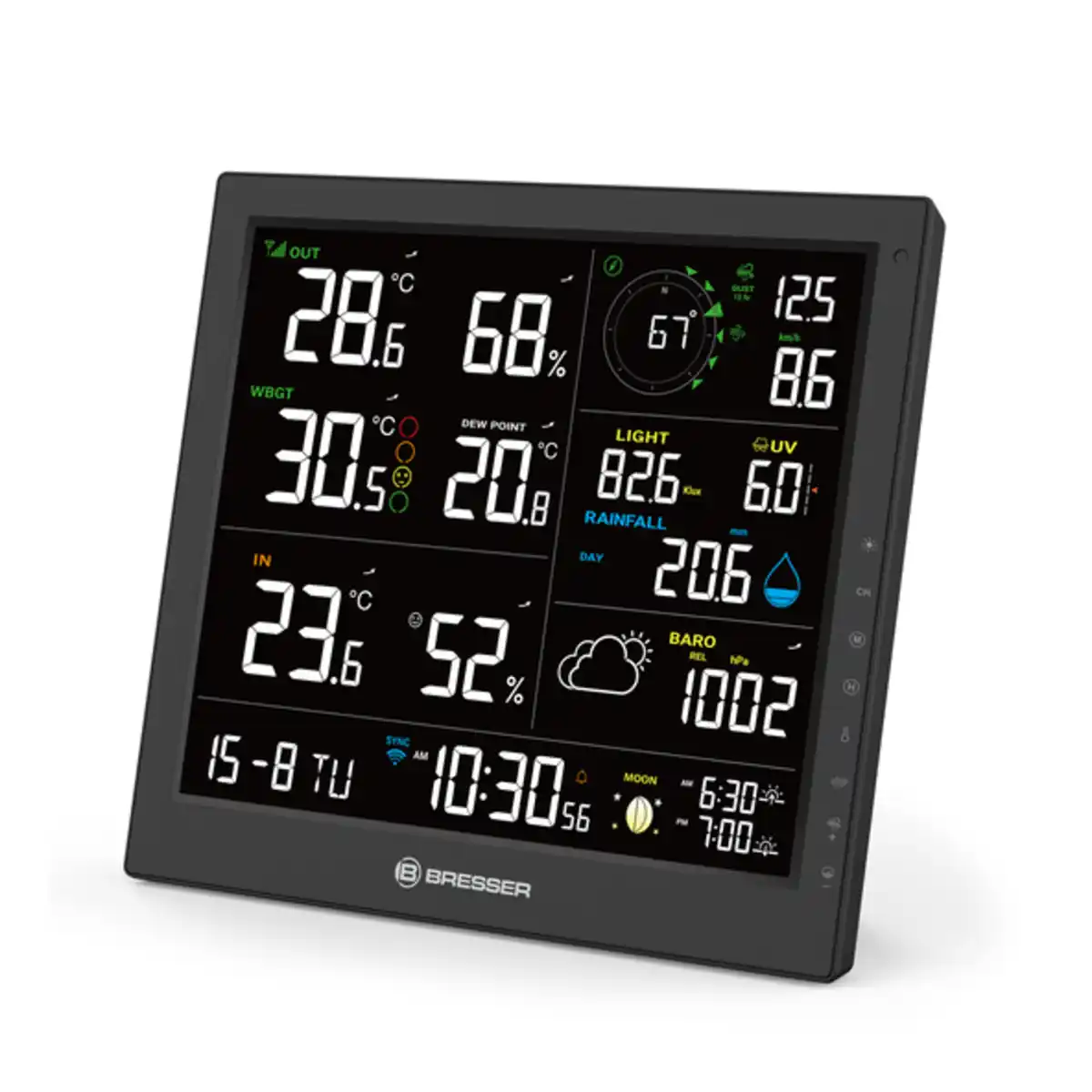 Bild 1 von WLAN-Wetter-Center MeteoTemp JW 8 in 1