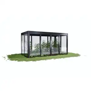 SunElements Gewächshaus »SunGarden Infinity 4.2«, BxHxT: 443 x 229 x 233 cm, anthrazit-metallic