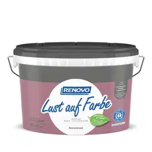 RENOVO Wand- und Deckenfarbe matt »Lust auf Farbe«, beerentraum