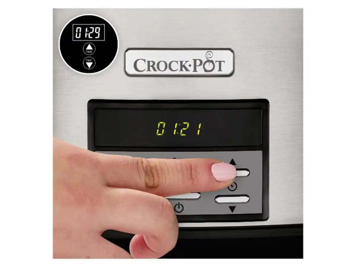 Bild 4 von CrockPot Digitaler Slow Cooker »CSC063x «, 7,5 l, inkl. Rezeptvorschläge